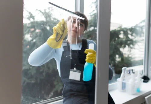 Nettoyage de vitres intérieures et extérieures à Gourlizon